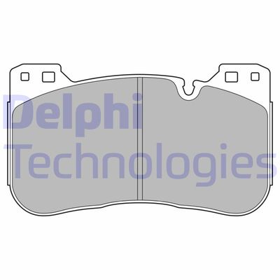 LP3626 DELPHI Комплект тормозных колодок, дисковый тормоз