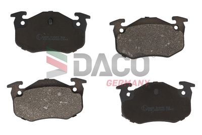 329955 DACO Germany Комплект тормозных колодок, дисковый тормоз