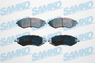 5SP1208 SAMKO Комплект тормозных колодок, дисковый тормоз