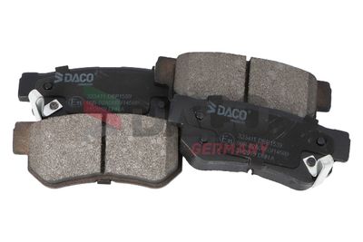 323411 DACO Germany Комплект тормозных колодок, дисковый тормоз
