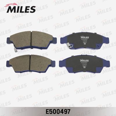 E500497 MILES Комплект тормозных колодок, дисковый тормоз