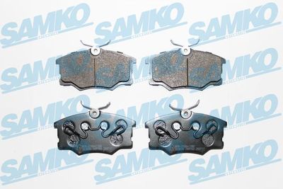 5SP762 SAMKO Комплект тормозных колодок, дисковый тормоз