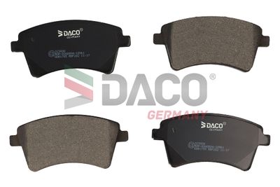 323008 DACO Germany Комплект тормозных колодок, дисковый тормоз