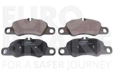 5502225620 EUROBRAKE Комплект тормозных колодок, дисковый тормоз