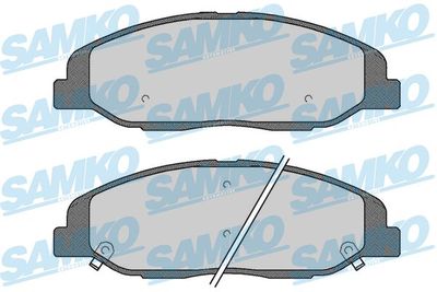 5SP1779 SAMKO Комплект тормозных колодок, дисковый тормоз