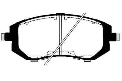 RA05590 RAICAM Комплект тормозных колодок, дисковый тормоз