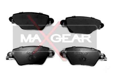 190495 MAXGEAR Комплект тормозных колодок, дисковый тормоз