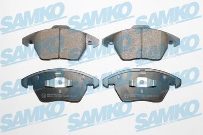 5SP1248 SAMKO Комплект тормозных колодок, дисковый тормоз