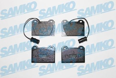 5SP243 SAMKO Комплект тормозных колодок, дисковый тормоз