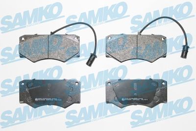 5SP292 SAMKO Комплект тормозных колодок, дисковый тормоз