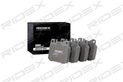 402B0443 RIDEX Комплект тормозных колодок, дисковый тормоз