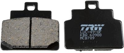MCB709 TRW Комплект тормозных колодок, дисковый тормоз