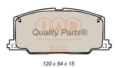 70417095 IAP QUALITY PARTS Комплект тормозных колодок, дисковый тормоз