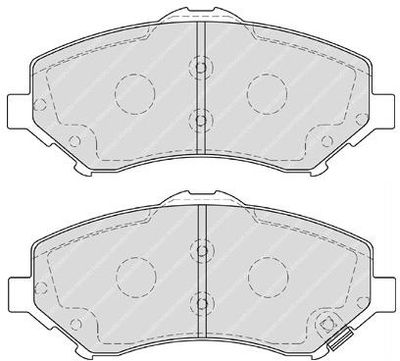 FP1273 FIT Комплект тормозных колодок, дисковый тормоз