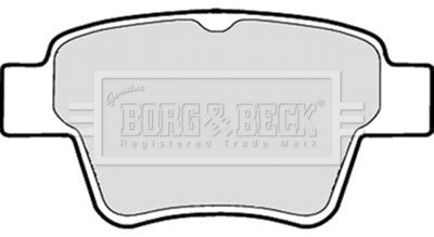 BBP1920 BORG & BECK Комплект тормозных колодок, дисковый тормоз
