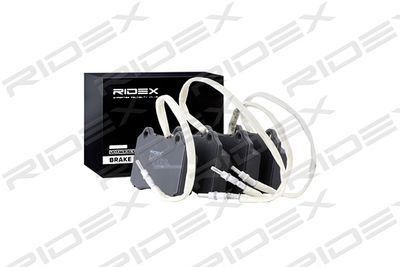 402B0509 RIDEX Комплект тормозных колодок, дисковый тормоз