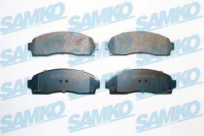 5SP1542 SAMKO Комплект тормозных колодок, дисковый тормоз