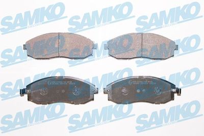 5SP1015 SAMKO Комплект тормозных колодок, дисковый тормоз