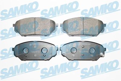 5SP1989 SAMKO Комплект тормозных колодок, дисковый тормоз