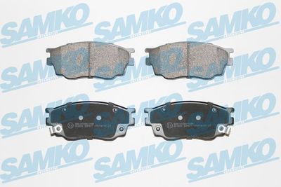 5SP877 SAMKO Комплект тормозных колодок, дисковый тормоз