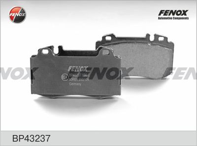 BP43237 FENOX Комплект тормозных колодок, дисковый тормоз