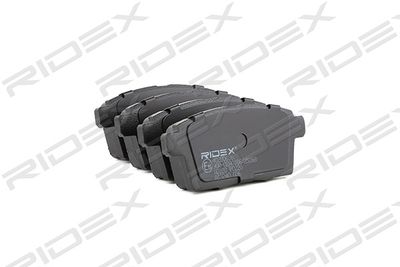 402B0636 RIDEX Комплект тормозных колодок, дисковый тормоз