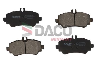 322337 DACO Germany Комплект тормозных колодок, дисковый тормоз