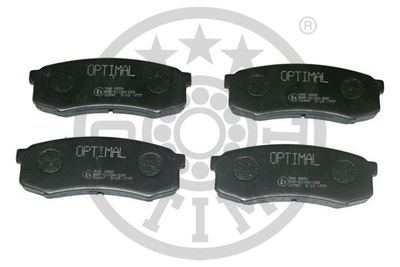 BP09809 OPTIMAL Комплект тормозных колодок, дисковый тормоз
