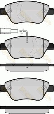 PA1604 Brake ENGINEERING Комплект тормозных колодок, дисковый тормоз