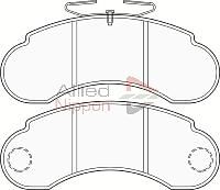 CBP01089 COMLINE Комплект тормозных колодок, дисковый тормоз