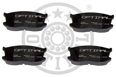 9411 OPTIMAL Комплект тормозных колодок, дисковый тормоз