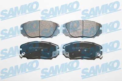5SP1409 SAMKO Комплект тормозных колодок, дисковый тормоз