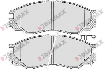 N09151 DIAMAX Комплект тормозных колодок, дисковый тормоз