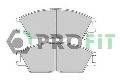 50000435 PROFIT Комплект тормозных колодок, дисковый тормоз