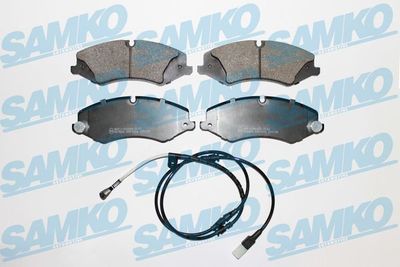 5SP1616A SAMKO Комплект тормозных колодок, дисковый тормоз