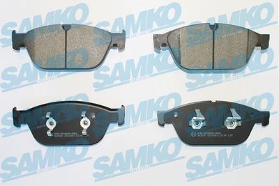 5SP2140 SAMKO Комплект тормозных колодок, дисковый тормоз