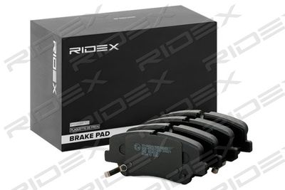 402B1181 RIDEX Комплект тормозных колодок, дисковый тормоз