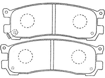FP0553 FIT Комплект тормозных колодок, дисковый тормоз