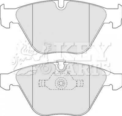 KBP2110 KEY PARTS Комплект тормозных колодок, дисковый тормоз