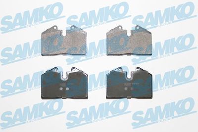 5SP397 SAMKO Комплект тормозных колодок, дисковый тормоз