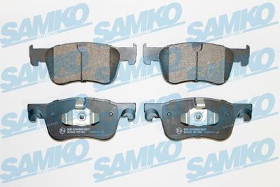 5SP1852 SAMKO Комплект тормозных колодок, дисковый тормоз
