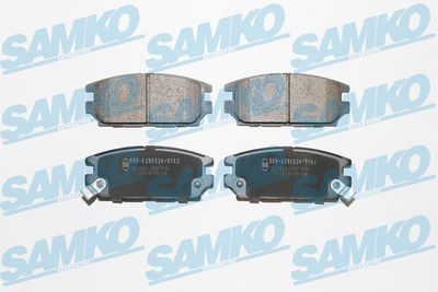 5SP1016 SAMKO Комплект тормозных колодок, дисковый тормоз