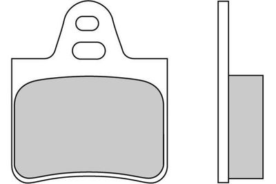 120130 E.T.F. Комплект тормозных колодок, дисковый тормоз