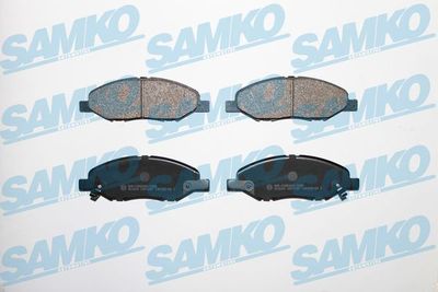 5SP1497 SAMKO Комплект тормозных колодок, дисковый тормоз