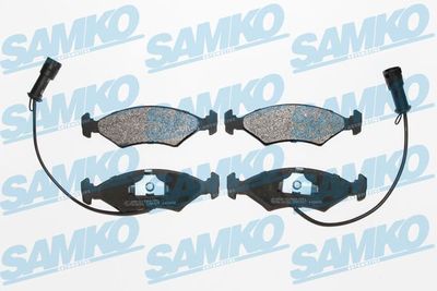 5SP327 SAMKO Комплект тормозных колодок, дисковый тормоз