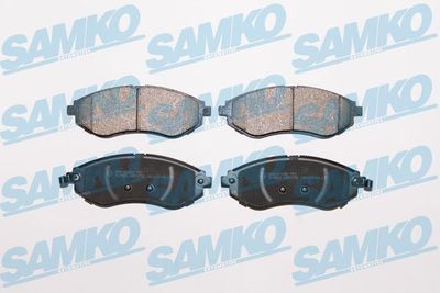 5SP1730 SAMKO Комплект тормозных колодок, дисковый тормоз