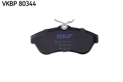VKBP80344 SKF Комплект тормозных колодок, дисковый тормоз
