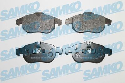 5SP1216 SAMKO Комплект тормозных колодок, дисковый тормоз