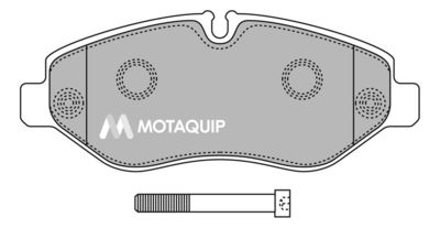 LVXL1378 MOTAQUIP Комплект тормозных колодок, дисковый тормоз