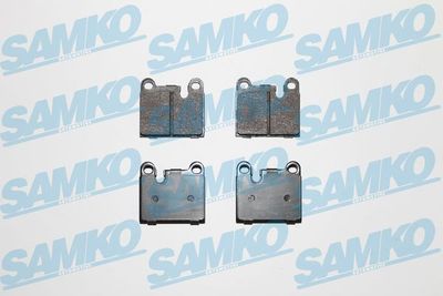 5SP1057 SAMKO Комплект тормозных колодок, дисковый тормоз